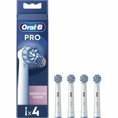Imagen de Oral B Recambio para Cepillo de Dientes Eléctrico Sensitive Clean Pro Blanco