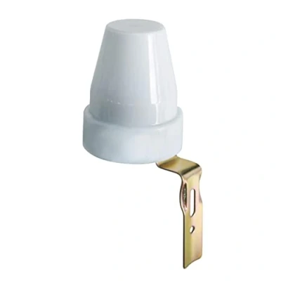 Imagen de Electraline 58060 Interruptor crepuscular para utilizo exterior IP44, color blanco