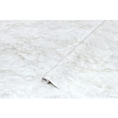 Imagen de d c fix vinilo adhesivo muebles mármol Cortes Gold óptico autoadhesivo impermeable decorativo para cocina, armario, puerta, mesa papel pintado forrar rollo láminas 45 cm x 2 m