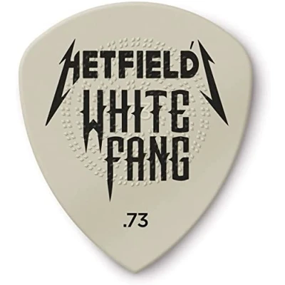 Imagen de JIM DUNLOP Púas Ultex Hetfield&#039;s White Fang 0,73mm Saco de 24, Blanco