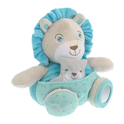 Imagen de Chicco Lion Peluche, Color Azul Celeste (00007706000000)