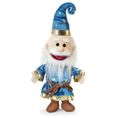 Imagen de SiLLy puppets Mago Merlín Mágico, Marioneta de mano, 40 cm