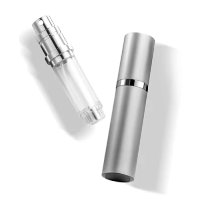 Imagen de VVGAOGES Atomizador Perfume Recargable,Mini Spray de Perfume,Portátil Botella Perfume,Botella Vacío Pulverizador para Viajes 5ml (Grey)