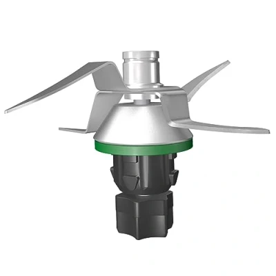 Imagen de Cuchillo para robot de cocina Vorwerk Thermomix TM5 TM6, acero inoxidable, incluye junta