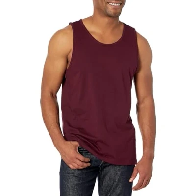 Imagen de Amazon Essentials Camiseta de Tirantes Ajuste Normal Hombre, Burdeos, L