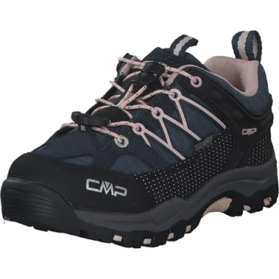 Imagen de CMP Kids Rigel Low Trekking Shoes WP, Zapatos de Unisex niños, Asfalto Rosado, 39 EU