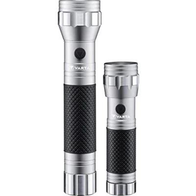 Imagen de VARTA Brite Essential Twin Pack, linterna F10 + F20. luminaria para cualquier hogar