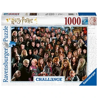 Imagen de Ravensburger Puzzle: Harry Potter Challenge, Puzzle 1000 Piezas, Puzzles para Adultos, Piezas Pegamento Enmarcar, Rompecabezas 70x50