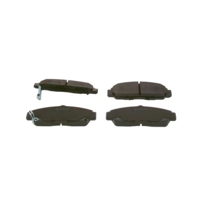 Imagen de BOSCH 0 986 424 722 Juego de pastillas freno Low Metallic con avisador acústico desgaste Chapa antichirridos HONDA: Stream I, CIVIC 7 Hatchback