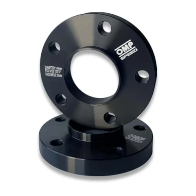 Imagen de OMP Speed Juego de Separadores Doble Centraje Ancho: 20mm PCD: 5X120 CB.H: 74.1 CB.W: OD: 139 Tornillo M12X1.5 Conico Color Negro