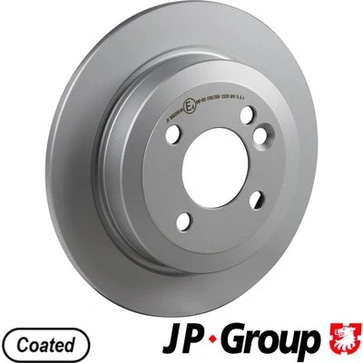 Imagen de JP GROUP 6063200100 Disco de freno Eje trasero 259 10 4 macizo revestido MINI: Hatchback, Cabrio, Clubman