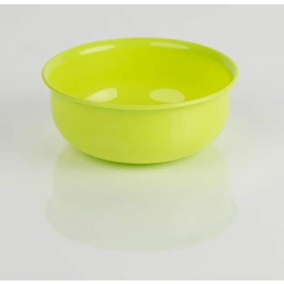 Imagen de Kimmel Cuenco para cereales y sopa (plástico, reutilizable, irrompible, apilable, 10 cm), color verde