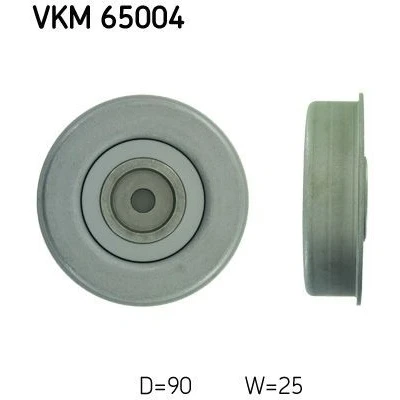 Imagen de SKF VKM 65004 Polea Tensora MITSUBISHI: Pajero 2, GALANT 6, Sport 1 SUV, VOLVO: S40 I norauto, oscaro, mister auto