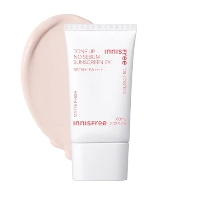 Imagen de INNISFREE Tone Up No Sebum Protector solar EX SPF50+ PA++++ 60 ml