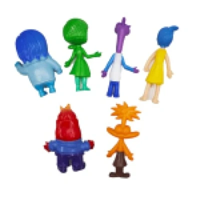 Imagen de Gxlaihly 6 Piezas Inside out 2 Figures Toys, Juguetes Set 2,Cumpleaños Fanáticos de la Película Regalos Coleccionables