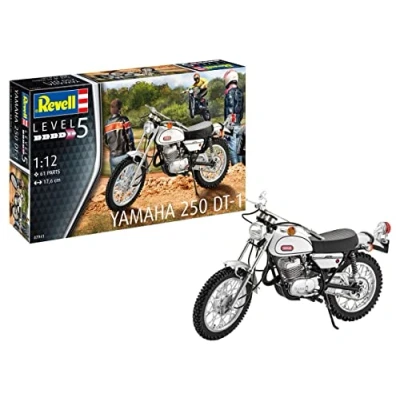 Imagen de Revell Yamaha 250 DT 1, Escala 1:12 Fahrzeug Kit de Modelos plástico, Multicolor, 1/8 07941 7941