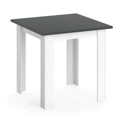Imagen de Vicco Mesa de Comedor Karlos, Antracita/Blanco, 80 x cm
