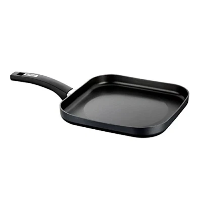 Imagen de MONIX Resistent Plus Grill cuadrado plano 28 cm de aluminio con antiadherente