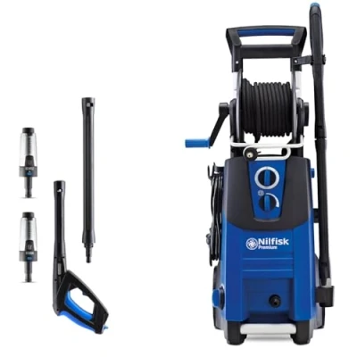 Imagen de Nilfisk Hidrolimpiadora Premium 180 Bares Limpiadora de Agua a Presión Potente y Robusta para Limpieza Exterior (2900 W)