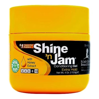Imagen de Ampro Extra Hold Shine&#039;N Jam Conditioning Gel, 4 Ounce
