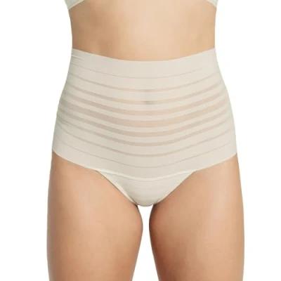 Imagen de Leonisa Braga con Encaje Invisible de Control Suave Brasileñas Bragas Altas Mujer Sin Costuras