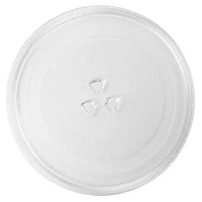 Imagen de Spares2go plato de cristal giratorio Universal para Microondas (255 mm diámetro)