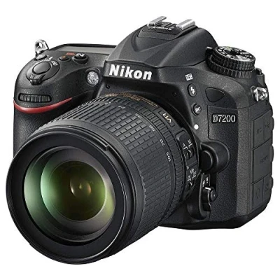 Imagen de Nikon D7200 Cámara réflex Digital de 24.2 MP (Pantalla 3.2&quot;, FHD, WiFi), Color Negro Kit con Objetivo AF S Nikkor 18 105 mm VR