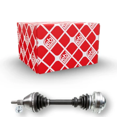 Imagen de FEBI BILSTEIN 182115 Árbol de transmisión Eje delantero, izquierda con grasa tuerca SEAT: Ibiza 3, Córdoba II Berlina