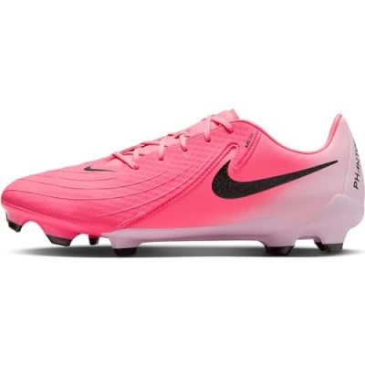 Imagen de Nike Performance Phantom GX II Academy FG/MG Botas de fútbol con tacos, Hombre, Talla: 43, Sunset pulse/black Zapatos