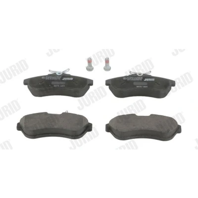 Imagen de JURID 573084J Juego de pastillas freno no preparado para indicador desgaste con accesorios CITROËN: C2 Hatchback, C3 I Pluriel