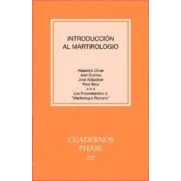 Imagen de Introduccion Al Martirologio