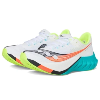 Imagen de Saucony Endorphin Pro 4 para mujer, Blanco/Mutante, 43 EU