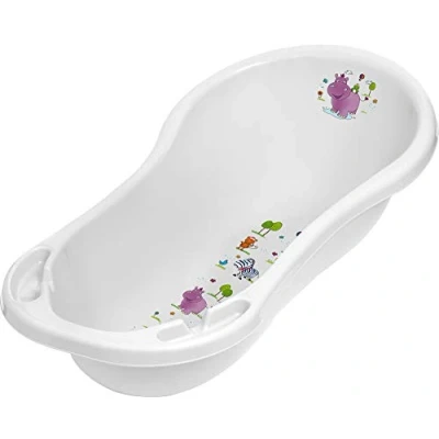 Imagen de keeeper Bañera Ergonómica, De 0 a 12 meses, Hippo, 84 cm, Wiktoria, Blanco