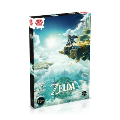 Imagen de Winning Moves Rompecabezas The Legend of Zelda Tears Kingdom Puzzle 1000 Piezas Juguetes para niños 10+ años y Todos los Fans del Juego, Jugar Solo o en compañía