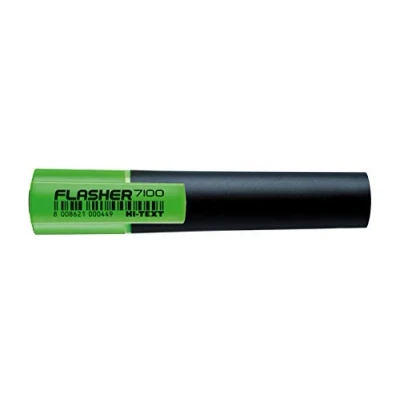 Imagen de Hi Text 7100 Flasher mini display 10 marcadores punta cincel
