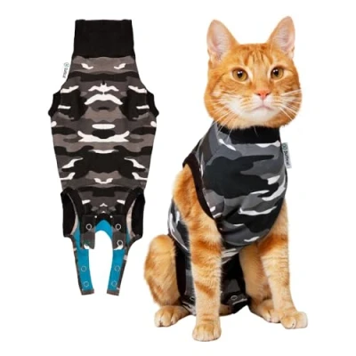 Imagen de Suitical Recovery Suit Gato, XS Camuflaje Negro