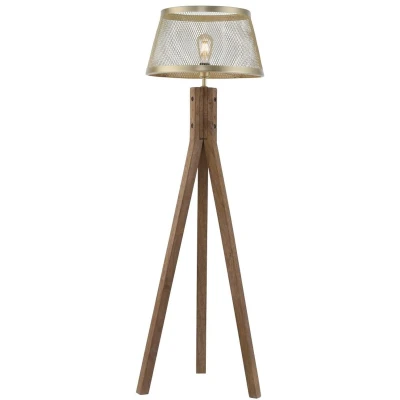 Imagen de JUST LIGHT. Frederik lámpara de pie madera, trípode