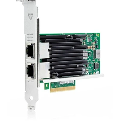 Imagen de HP Ethernet 10Gb 2 port 561T Adapter Accesorio de red (Alámbrico, PCI E, Ethernet, 10000 Mbit/s, Intel X540, IEEE 802.3, 802.3ad, 802.3x)