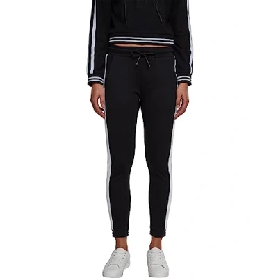 Imagen de Urban Classics Ladies Interlock Jogpants Pantalones deportivos, Mujer, Talla: Medium, Black/white