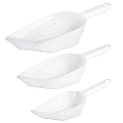 Imagen de Westmark Palas para hornear, pesar, rellenar, 3 unidades, capacidad de llenado: 450 ml, 800 ml y 1400 plástico, halvar, blanco, 909922E6