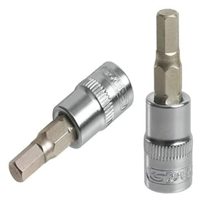 Imagen de KS Tools 922.1464 Llave de vaso destornillador (6 caras, 1/4&quot;, L.37 mm, 6 mm)
