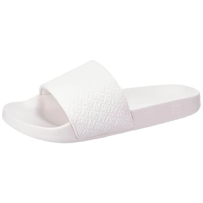 Imagen de Tommy Hilfiger Monogram POOL Slide Chanclas de baño, Mujer, Talla: 41, Ancient white Zapatos