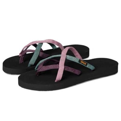 Imagen de Teva Sandalias Olowahu para mujer, Lilas Multi, 37 EU