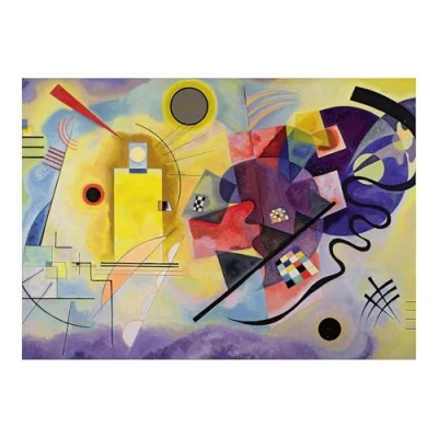 Imagen de Ravensburger Puzzle Kandinsky: Amarillo, Rojo y Azul, 1000 Piezas, Puzzles para Adultos, Piezas Pegamento Enmarcar, Rompecabezas Arte