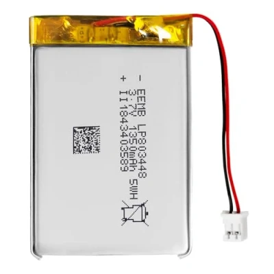 Imagen de EEMB batería 3.7V 1350mAh 803448 Bateria de lipo Recargable Litio con Conector JST (Certificación UL)¡Asegúrese Que la polaridad del Dispositivo Coincide Antes Comprar!