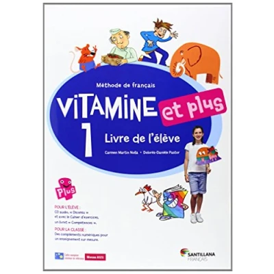 Imagen de Vitamine Et Plus 1 Eleve + Cd Dictionnaire