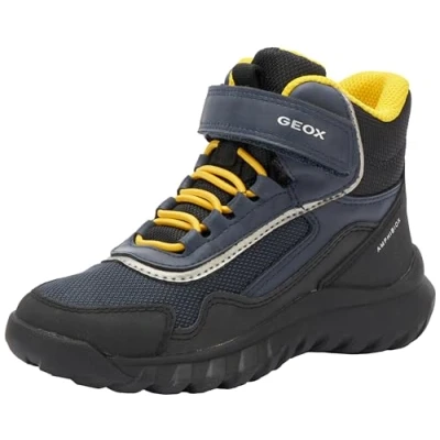 Imagen de Geox J Simbyos Boy B ABX, Zapatillas, Navy Yellow, 39 EU