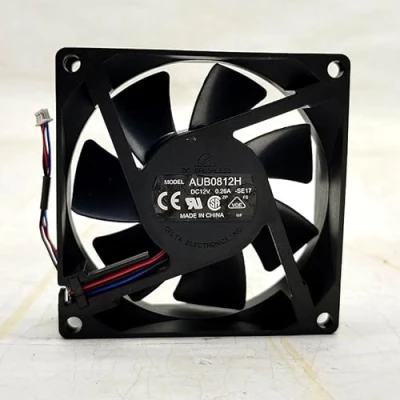 Imagen de New DELTA AUB0812H 8025 12V 0.26A 3 wire projector cooling fan
