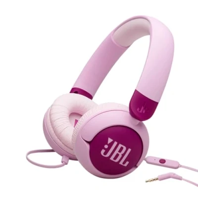 Imagen de Auriculares infantiles JBL Junior 320, Supraaurales, Micrófono, Pegatinas, Plegable, Morado