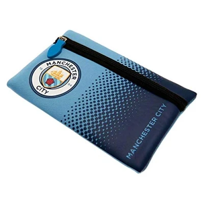 Imagen de Man City Fade Estuche para lápices, diseño de Escudo, Blue, Cremallera